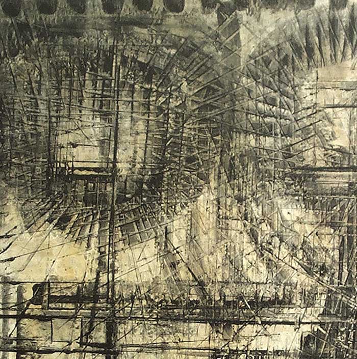 Untitled diptych, detail